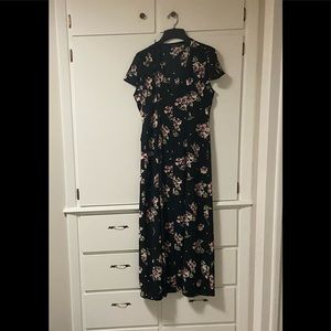 Zara button down floral dress- Never worn